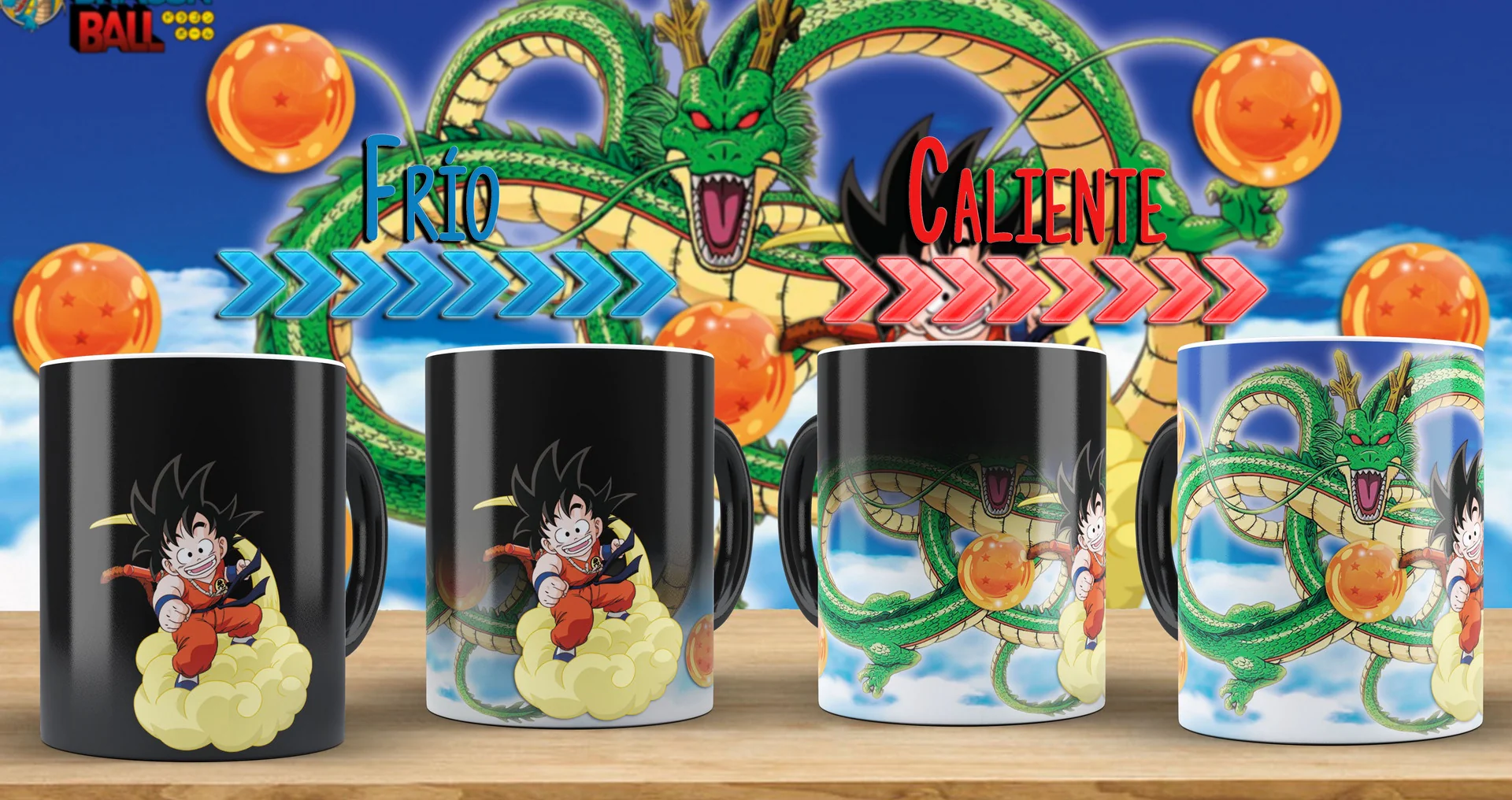 Taza Magica dragon ball 001