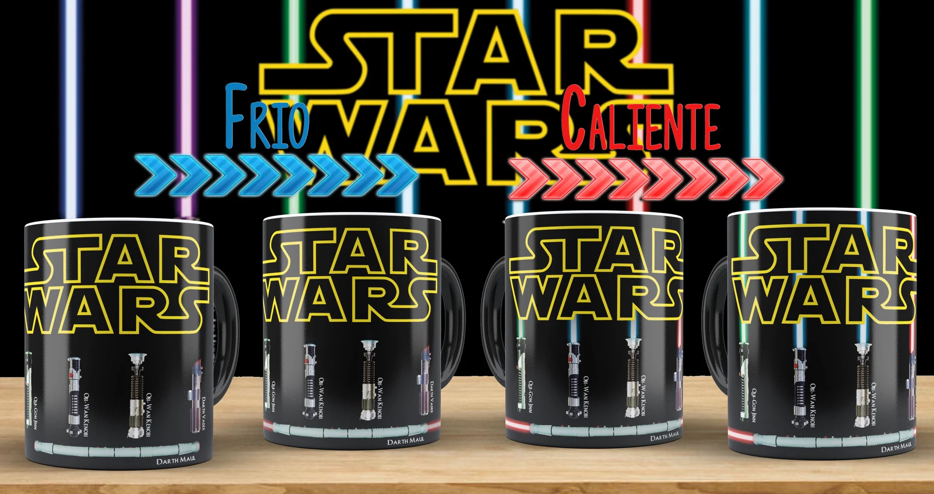 Taza Magica star Wars 001