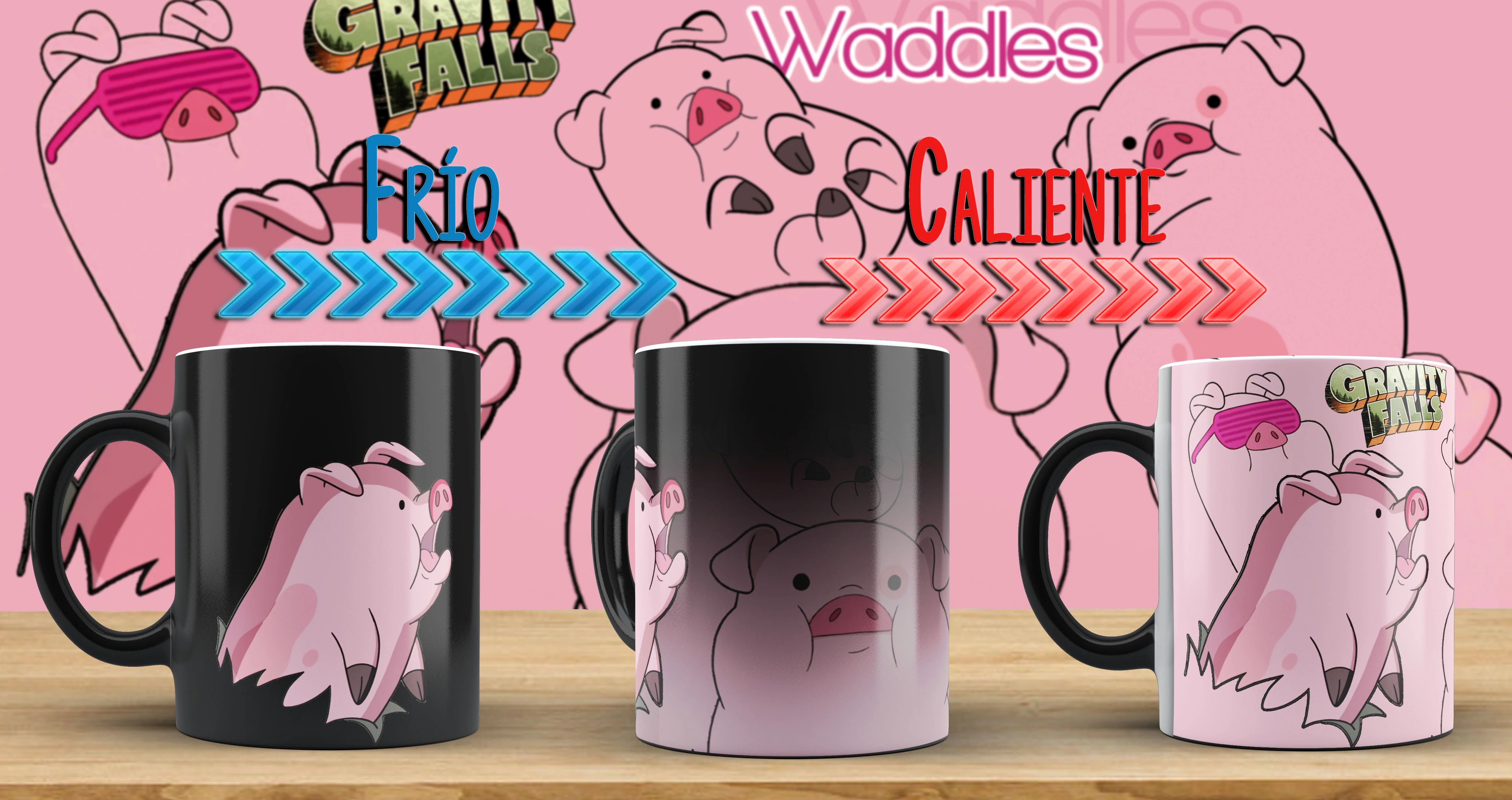 Taza Magica Cartoon 002