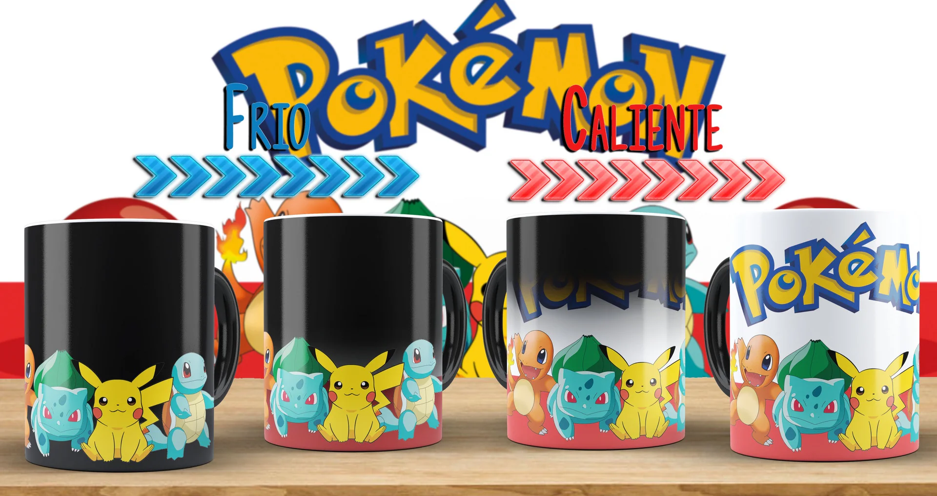 Taza Magica Pokemon 002