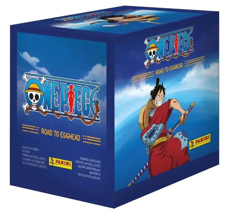One Piece Road Caja con 50 sobres de estamas