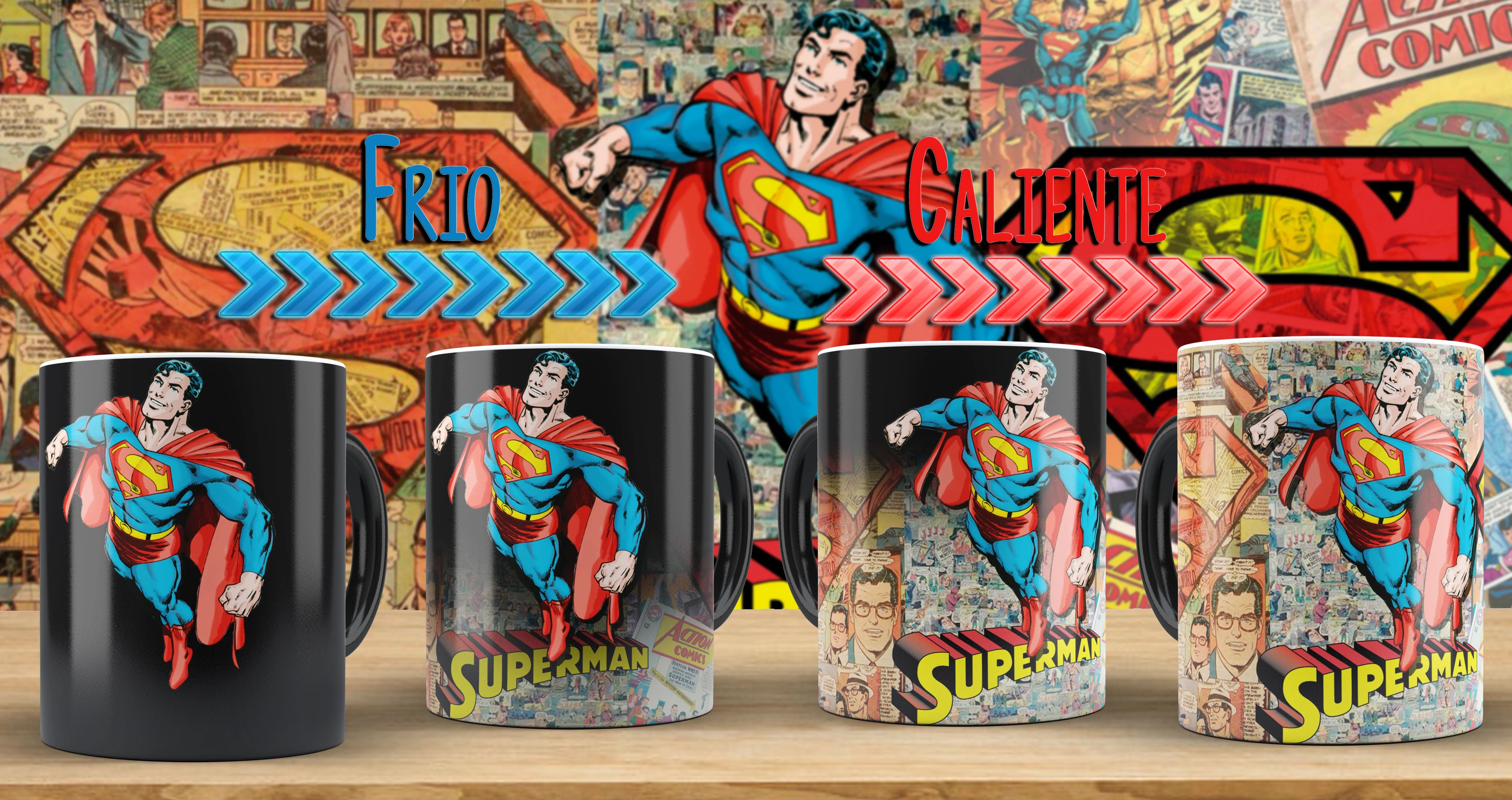 Taza Magica Super Heroes 004