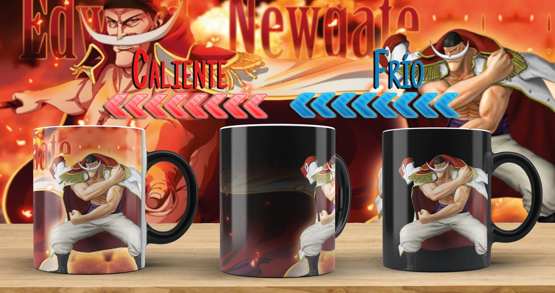 Taza Magica One Piece 009