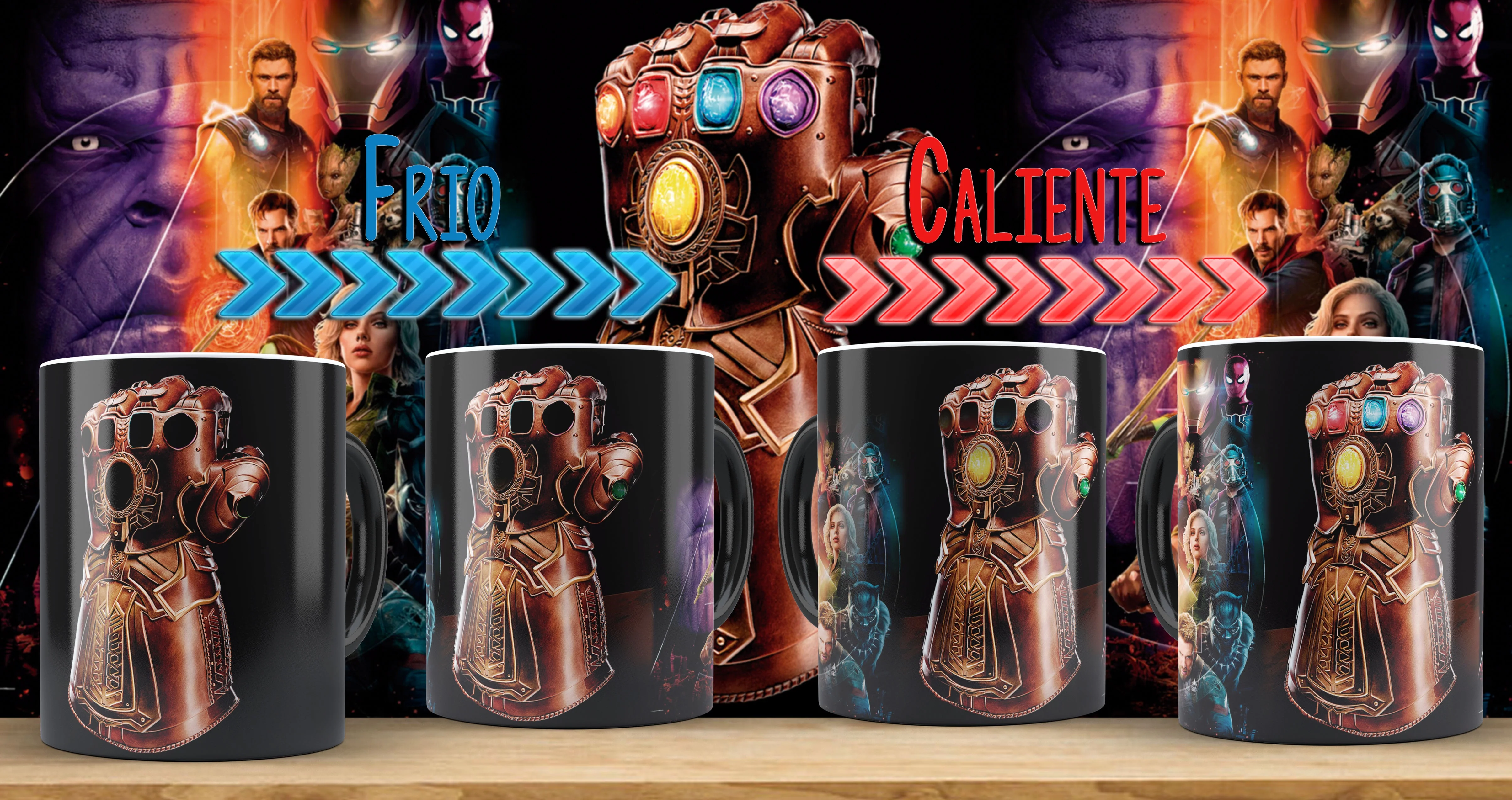 Taza Magica Super Heroes 009