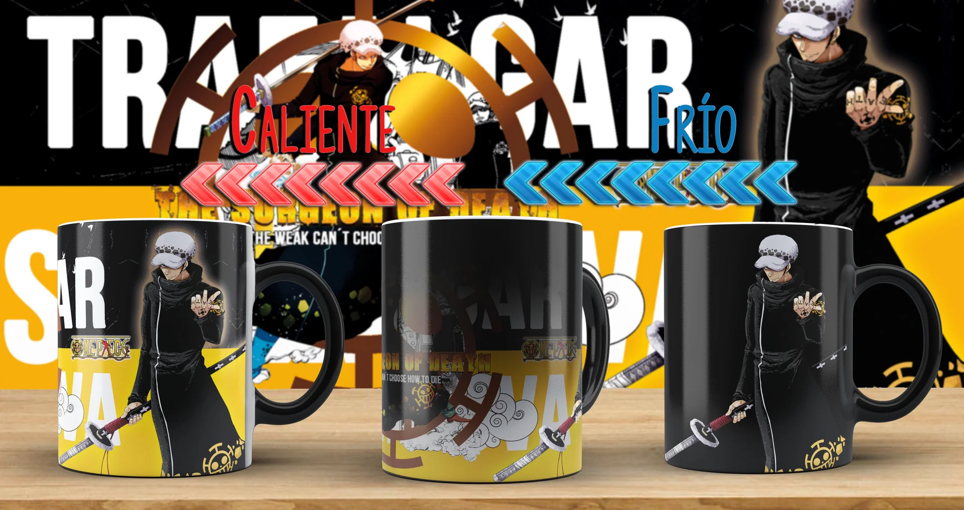 Taza Magica One Piece 012