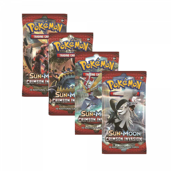 POKEMON TCG SOL Y LUNA INVASION CARMESI