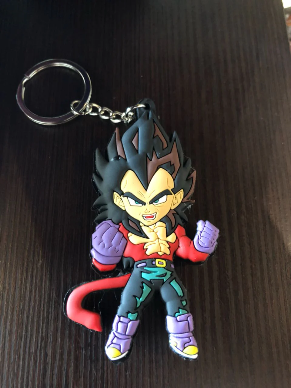 Llavero Plastico Dragon Ball Z Vegeta ssj4