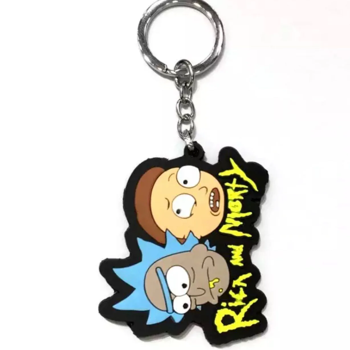 Llavero Plastico Rick &  Morty
