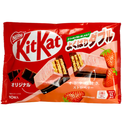 NESTLE Kit Kat Strawberry Biscuits in Chocolate 116g