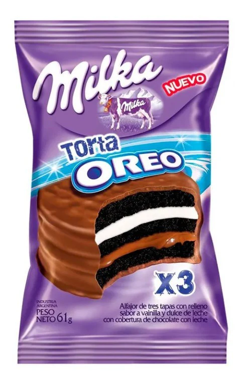 ALFAJOR MILKA OREO x3 61g