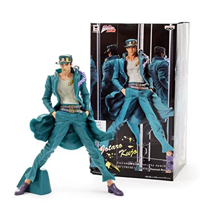 Banpresto JOJO'S FIGURE GALLERY 6 × Diamond Records Stardust Crusaders Jotaro Kujo ( Normal color)