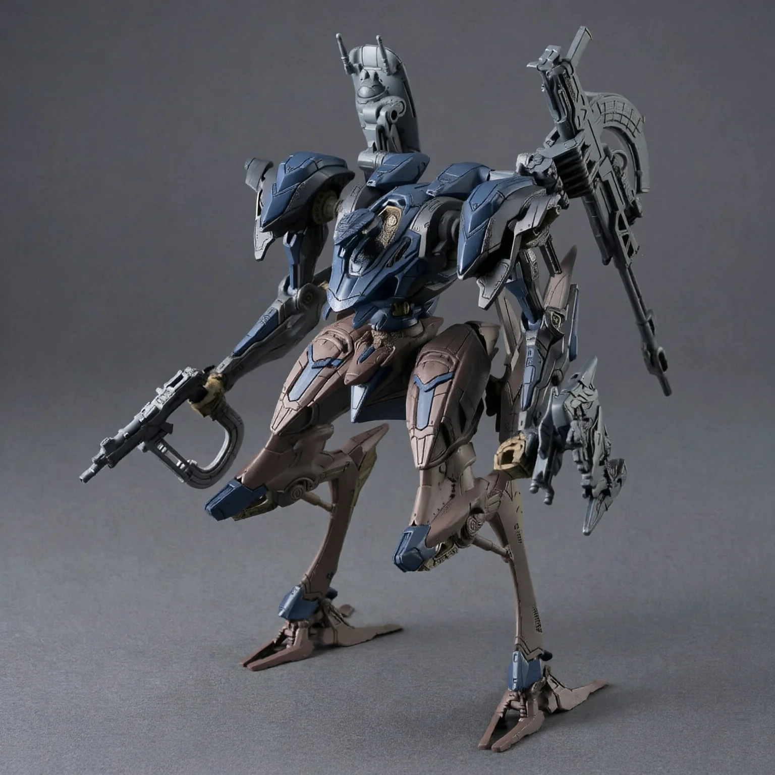 30MM ARMORED CORE Ⅵ FIRES OF RUBICON SCHNEIDER NACHTREIHER/40E STEEL HAZE