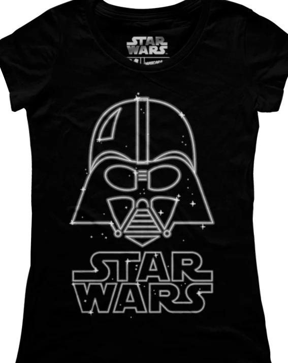 Mujer Star Wars Neon Vader M