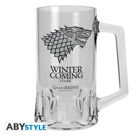 Tarro de Vidrio de Game of Thrones Stark