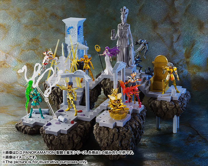 Panoramaton Athena and Soldiers Figure Diorama Stand - Image 3