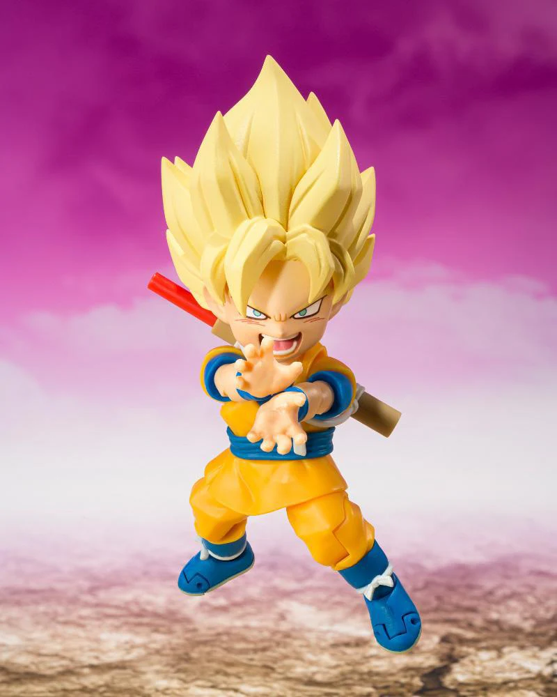 S.H.FIGUARTS SUPER SAIYAN SON GOKU (MINI) -DAIMA- - Image 4