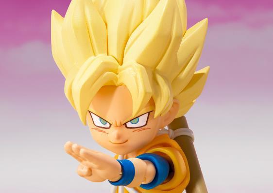 S.H.FIGUARTS SUPER SAIYAN SON GOKU (MINI) -DAIMA- - Image 5