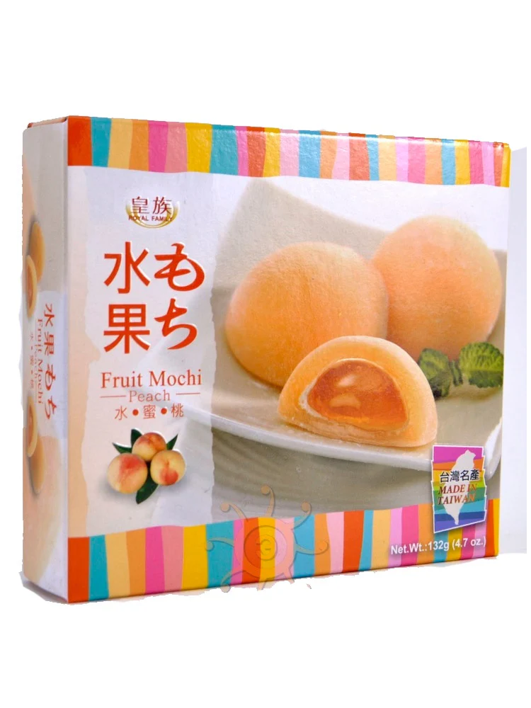 Royal Fruit Mochi Peach 132g
