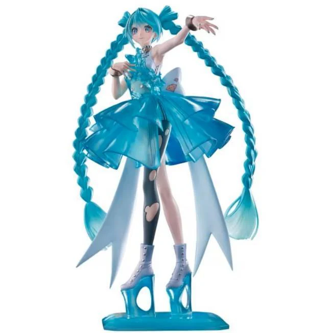 HATSUNE MIKU BANPRESTO EVOLVE CLEARLUXE -EMERALD GEM- FIGURE
