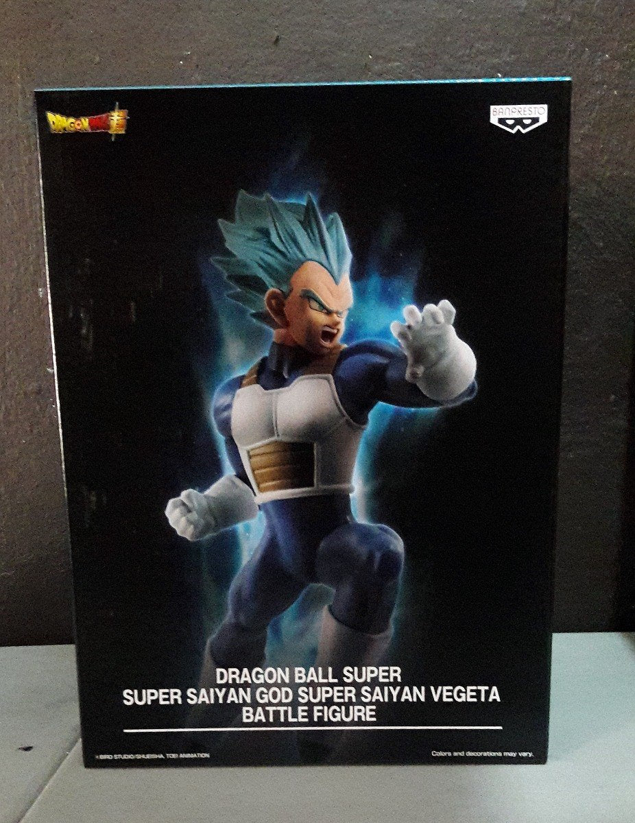 SUPER SAIYAN GOD VEGETA BATTLE FIGURE”