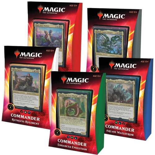 MAGIC THE GATHERING TCG Ikoria: Mundo de Behemoths - Mazos de Commander ( Español ) 1 pza