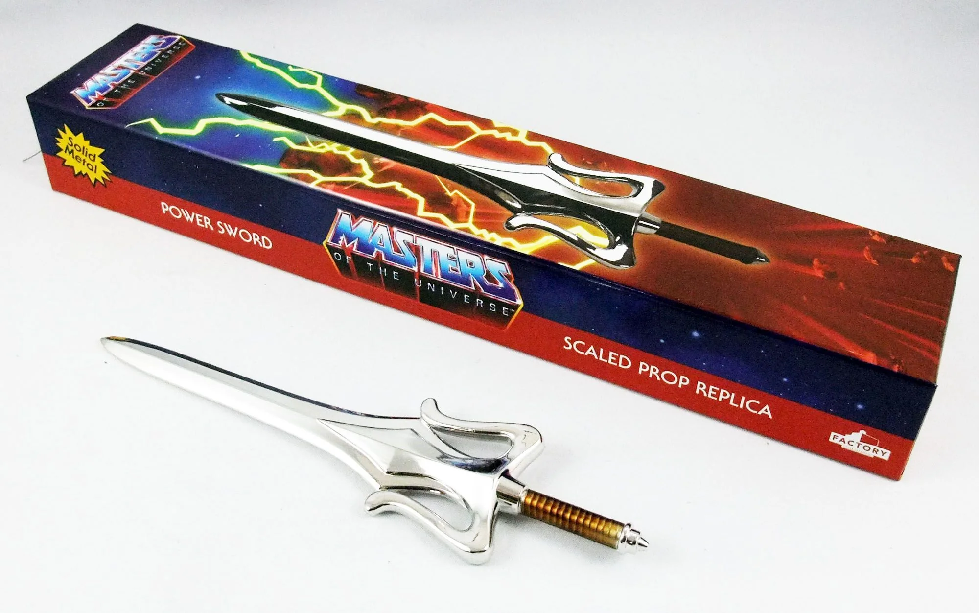 Masters of the Universe He-Man Power Sword Scaled Prop Replica