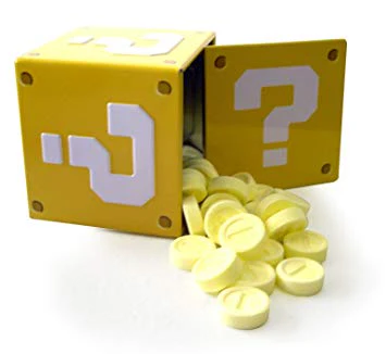 Super Mario Coin Candies