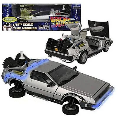 TIME MACHINE 1/15 SCALE BACK TO THE FUTURE - Image 2
