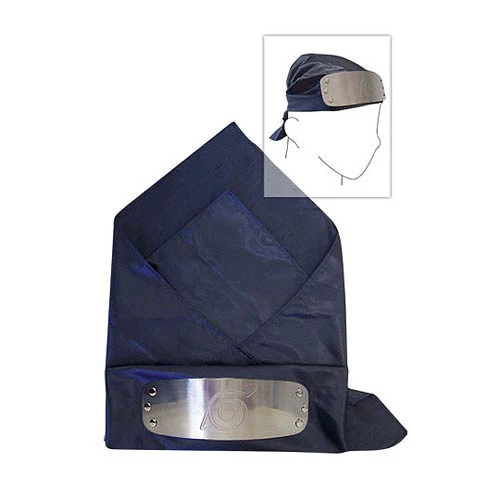 Naruto Bandana de cabeza de la aldea la hoja