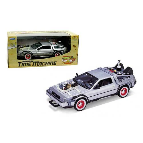 Maquina del tiempo Delorean Back to the Future 3 1:24