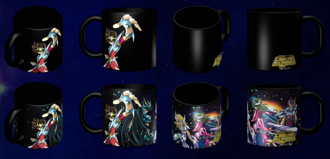 Taza Coleccionable Saint Seiya Bronce V3