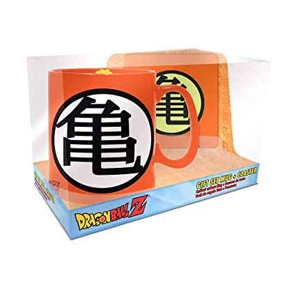 DRAGON BALL Z - Goku Symbols Mug and Coaster Gift Set