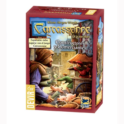Carcassonne Expansión Constructores y comerciantes