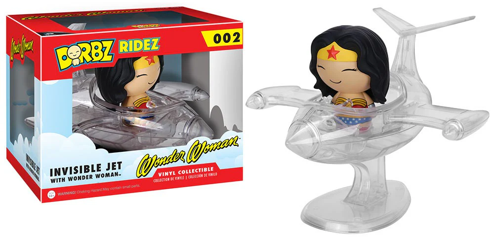 Funko Dorbz Invisible Jet with Wonder Woman DC 002