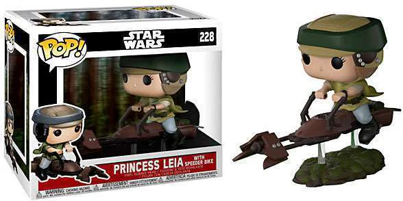 Funko Princess Leia with speeder bike 228