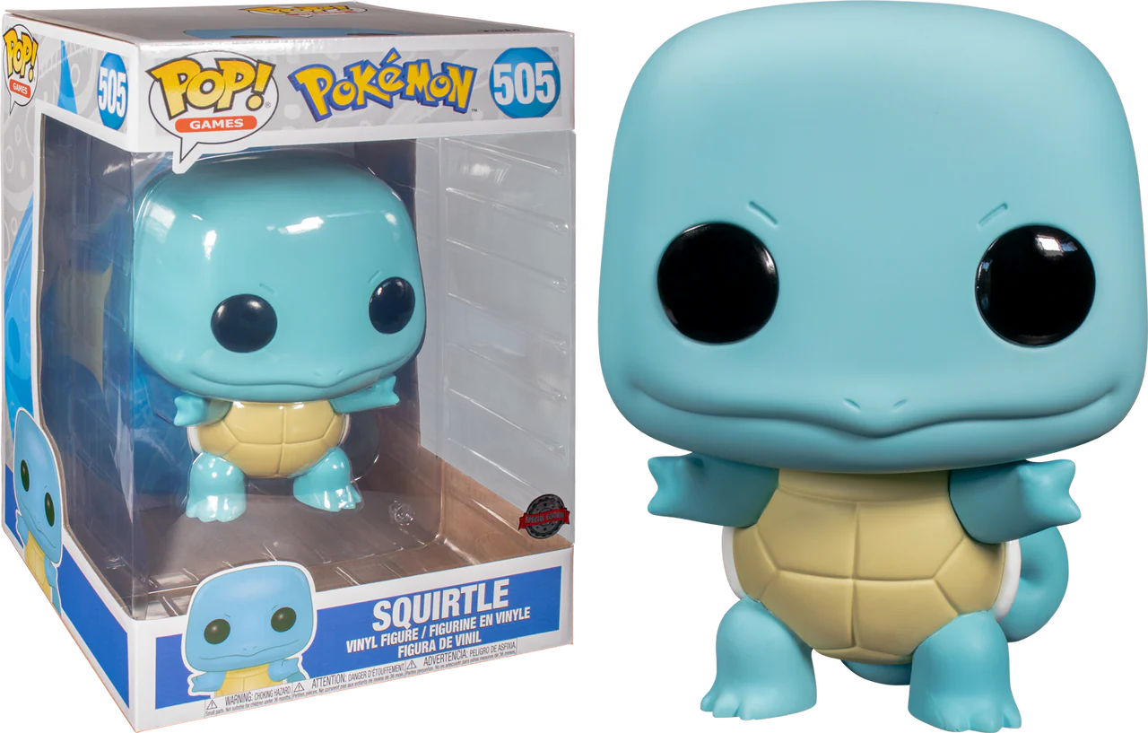 Funko Squirtle 505 de 10 pulgadas