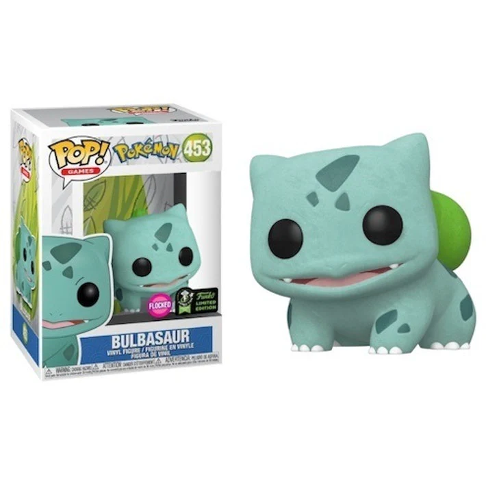 Funko Bulbasaur Floked 453 Exclusive