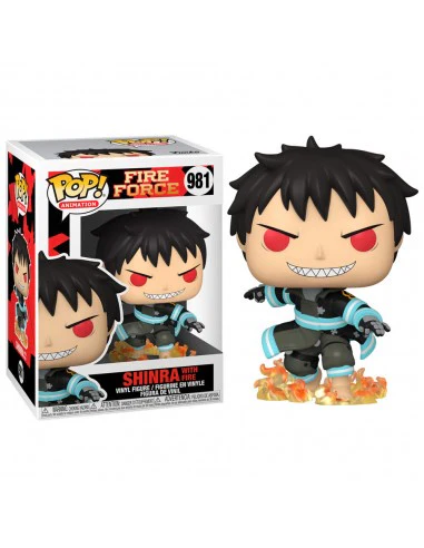 Funko Fire Force Shinra with fire 981