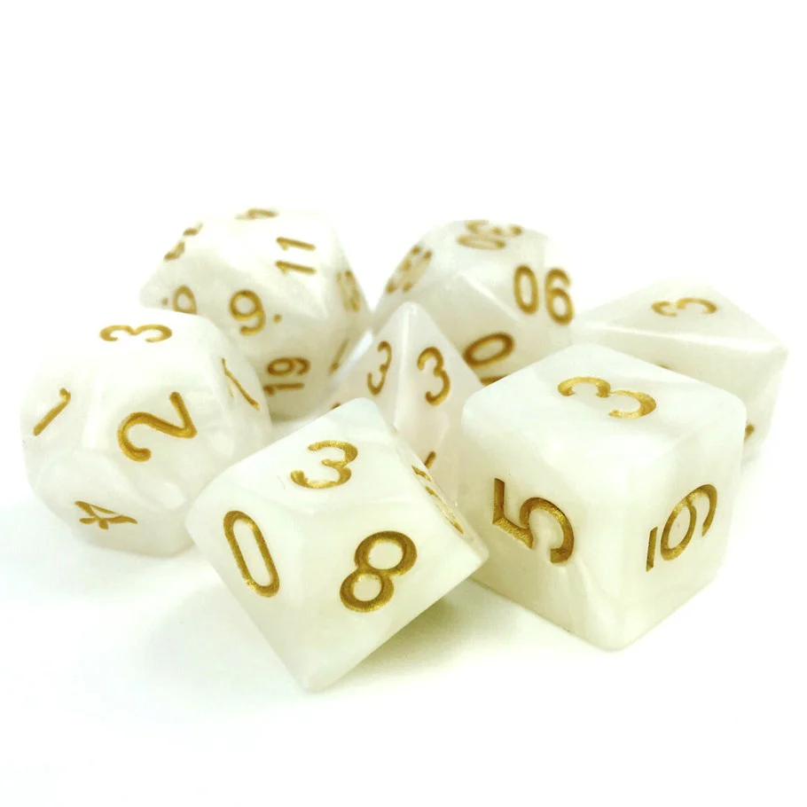 Set de 7 dados Divine Light
