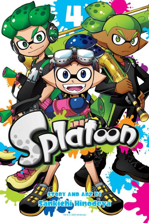 SPLATOON 4 INGLES