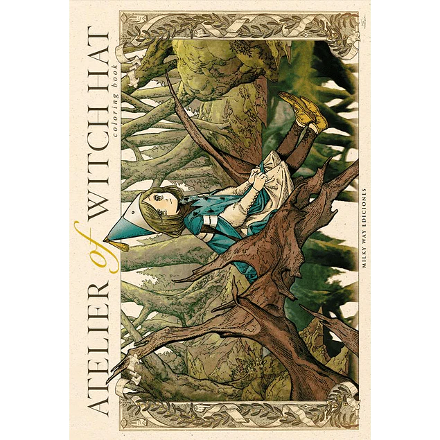 ATELIER OF THE WITCH HAT COLORING BOOK