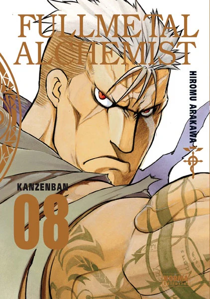 FULLMETAL ALCHEMIST KANZENBAN 8 EUROPA