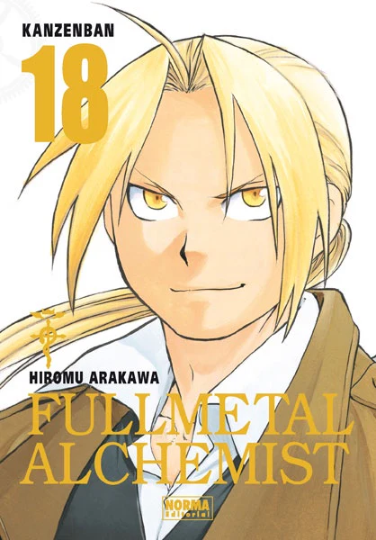 FULLMETAL ALCHEMIST KANZENBAN 18 EUROPA
