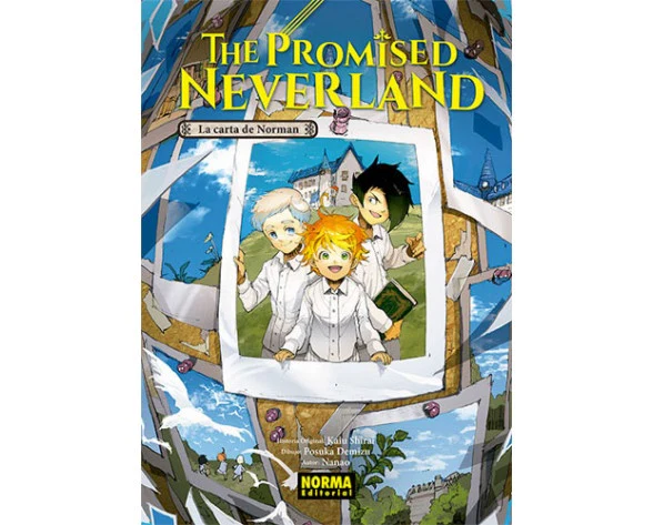 THE PROMISED NEVERLAND:LA CARTA DE NORMAN NOVELA EUROPA