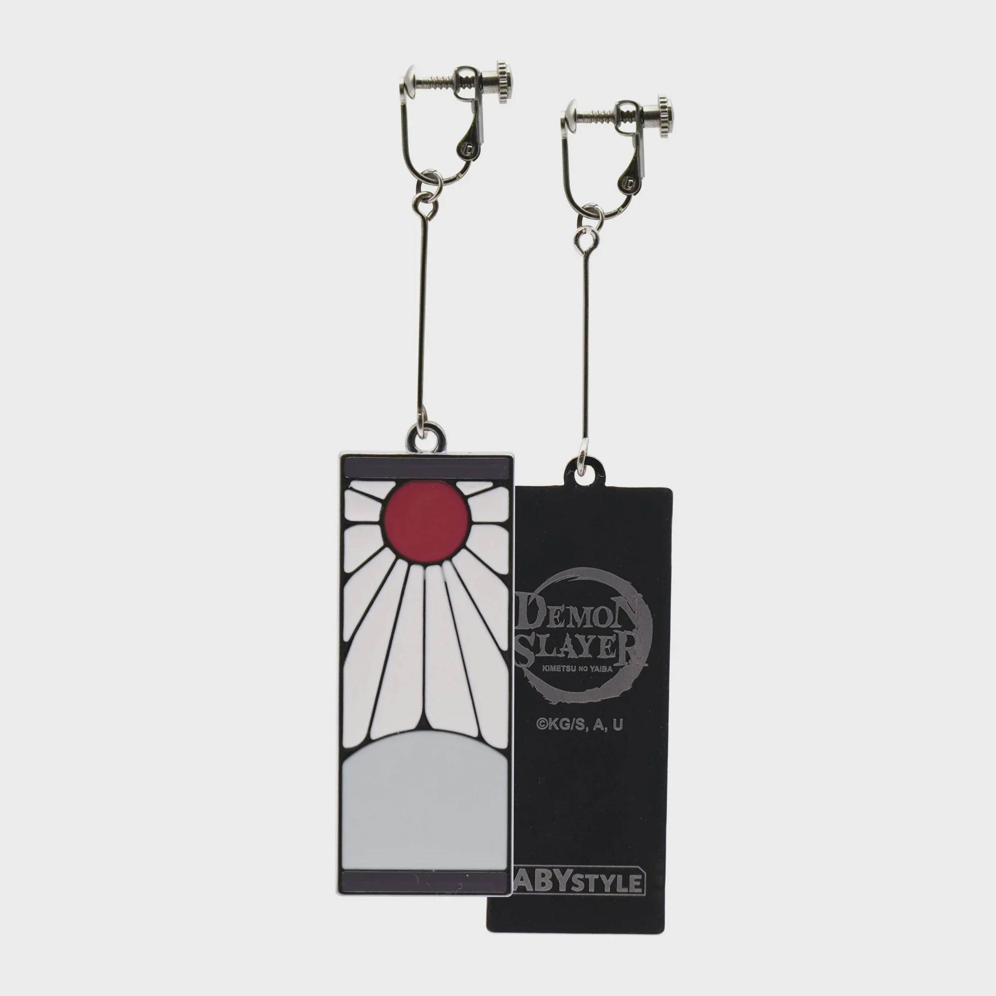 DEMON SLAYER 2 EARRINGS SET TANJIRO