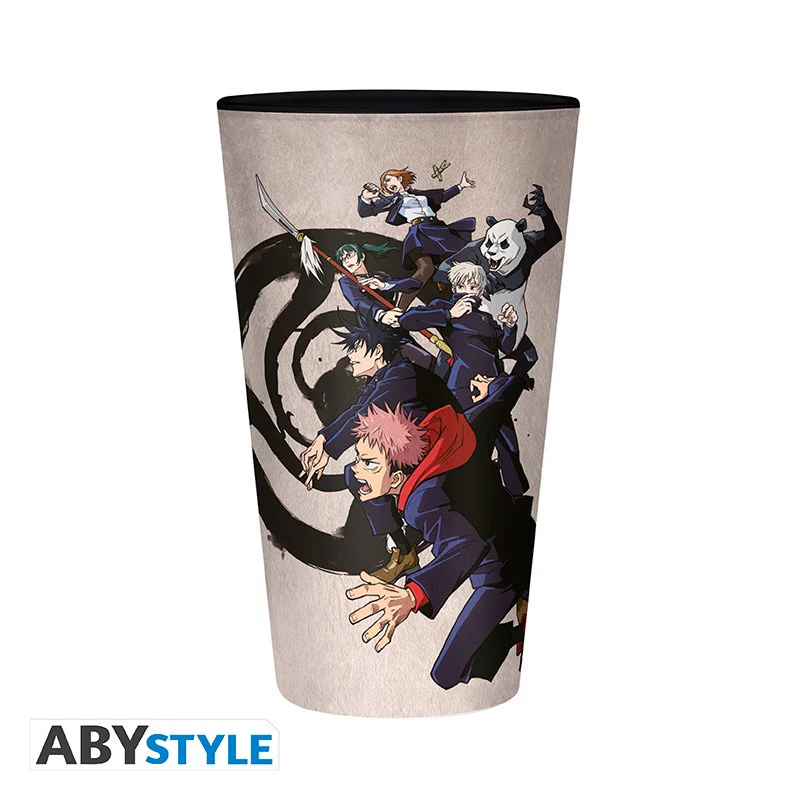 JUJUTSU KAISEN LARGE GLASS 400ML TOKYO VS KYOTO