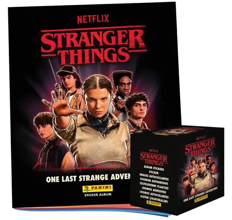 Album mas 1 caja de 50 sobres Stranger Things 3 (2025)