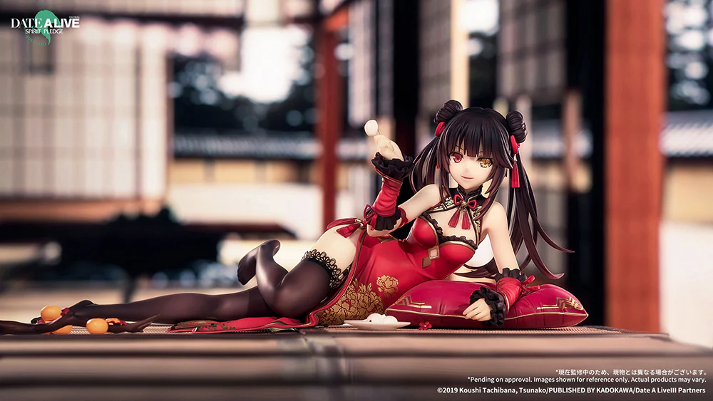 APEX "DATE A LIVE: SPIRIT PLEDGE" KURUMI TOKISAKI NEW YEAR MANDARIN GOWN VER. 1/7 SCALE FIGURE - Image 12