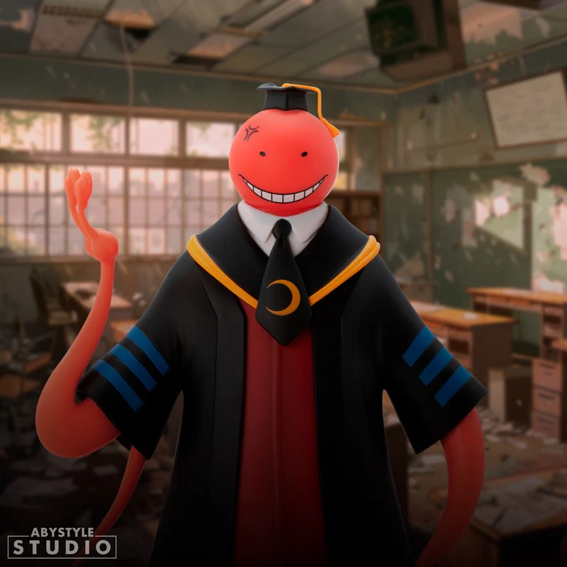 ASSASSINATION CLASSROOM FIGURA KORO SENSEI ENOJADO