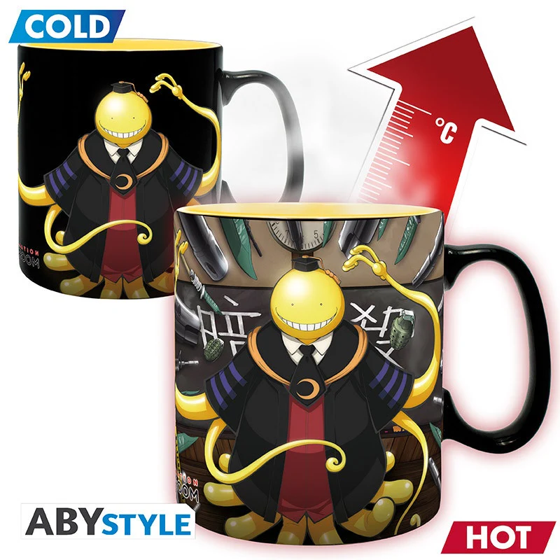 ASSASSINATION CLASSROOM TAZA MAGICA 460ML KORO